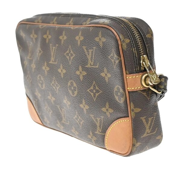 LOUIS VUITTON Marly Dragonne GM Clutch Hand Bag Monogram Brown M51825 36KB186 - Picture 4 of 15